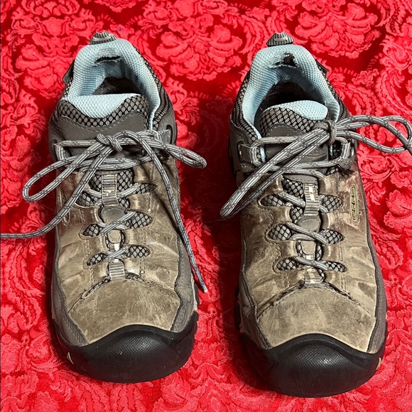 Keen Targhee III Brown and Gray Waterproof Outdoor Hiking Shoes Size 8 - Picture 2 of 11